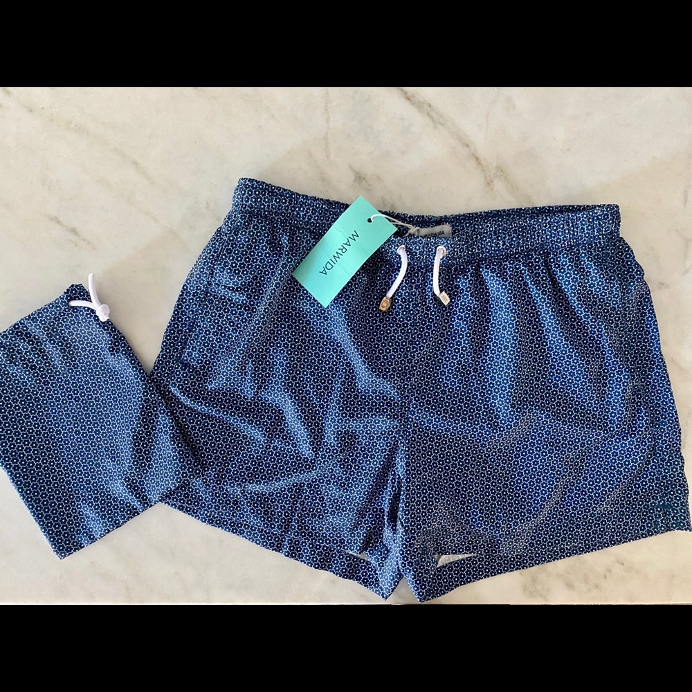 BRAND NEW - Marwida Blue Coral Swim Shorts